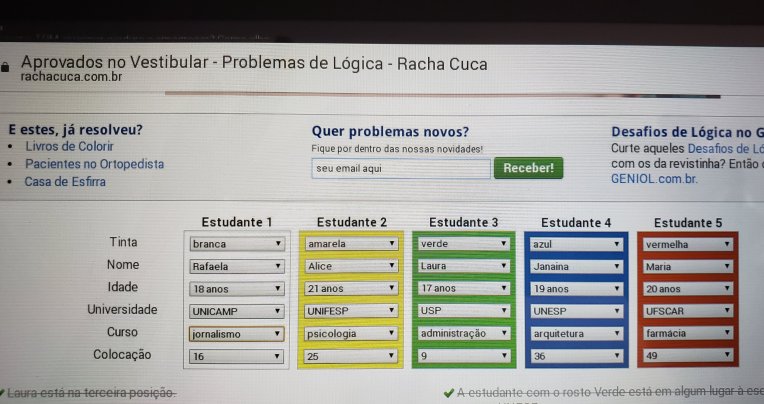 Racha Cuca - Novo Problema de Lógica difícil: Apresentadoras de TV https:// rachacuca.com.br/logica/problemas/apresentadoras-de-tv/ #RachaCuca